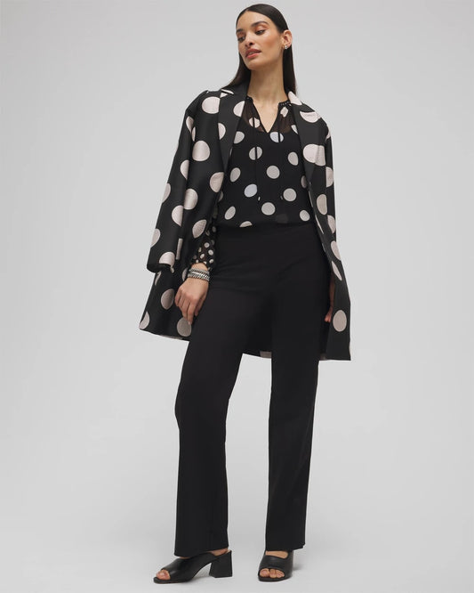 Chico's | Brigitte⢠Slim Wide-Leg Pants/ Black