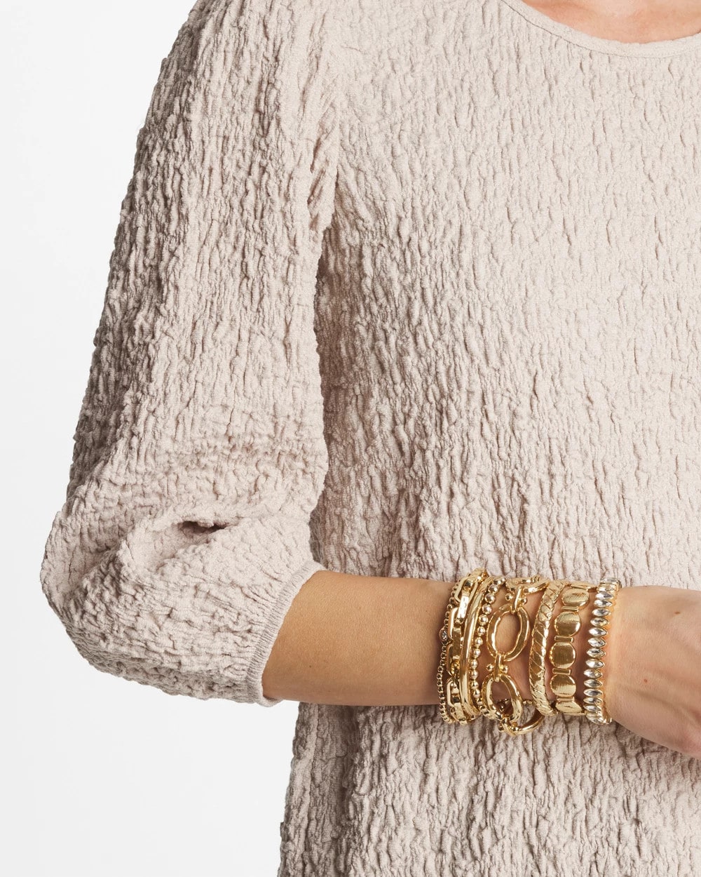 Chico's | Marquise Gold Stretch/ Gold