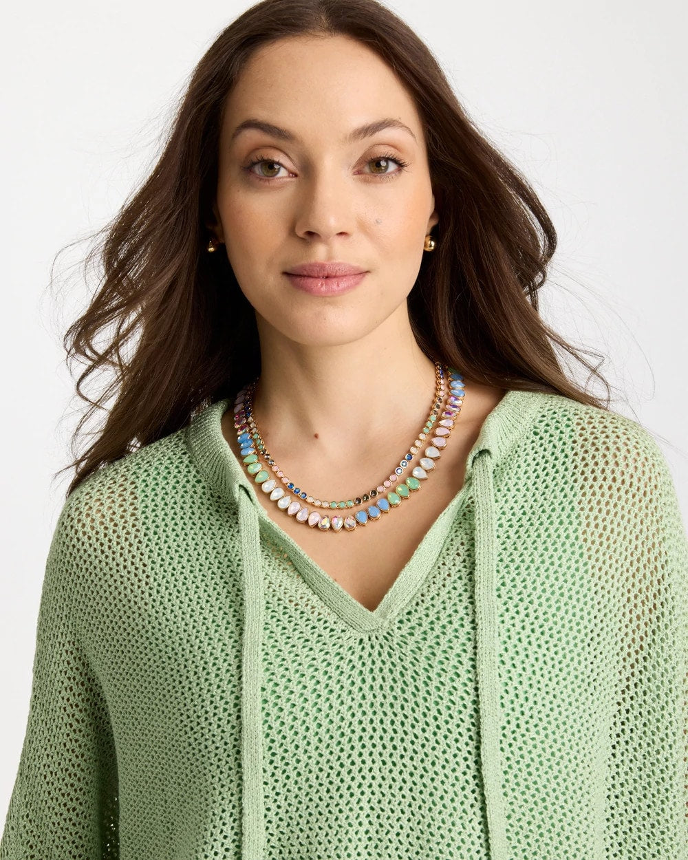 Chico's | Tennis Necklace/ Multi