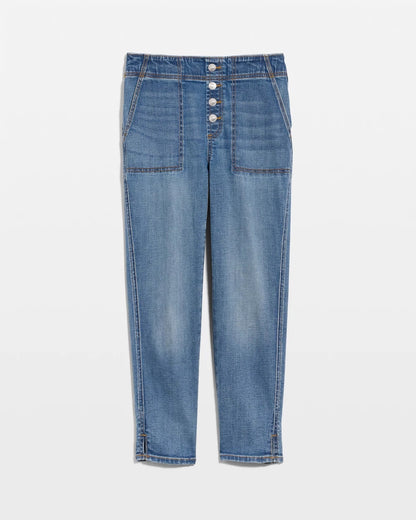 Chico's | Pull-On 22" Capri Jeans/ Aquaria Indigo