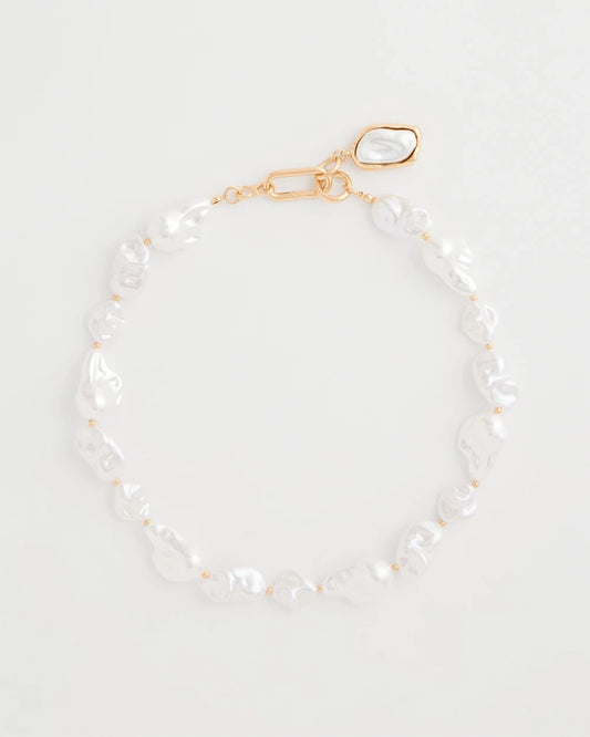 Chico's | Siren Faux Pearl Y-Necklace/ Pearl