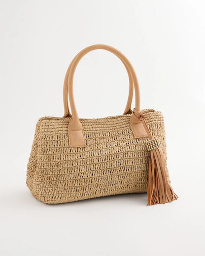 Chico's | Chico's x Romi Tokyo Handbag/ Natural