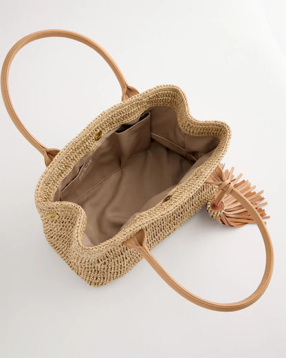 Chico's | Chico's x Romi Tokyo Handbag/ Natural