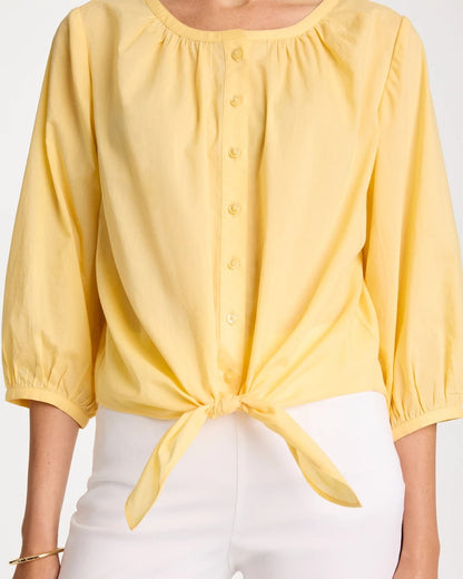 Chico's | Tie-Front Top/ Golden Haze