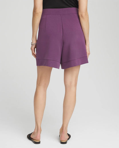 Chico's | Zenergy® Pull-On Shorts/ Washed Grape