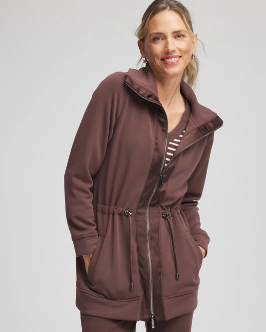 Chico's | Zenergy® Cinch-Waist Jacket/ Espresso