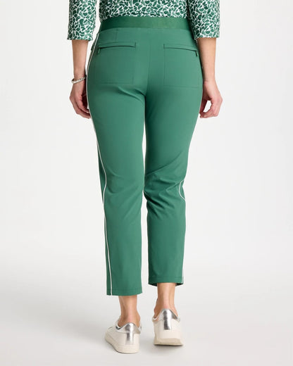Chico's | Zenergy® UPF Side Piping Ankle Pants/ Water Lily Green