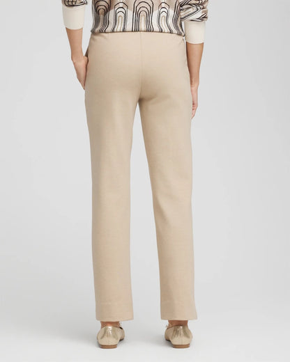 Chico's | Juliet Straight Ankle Pants/ Taupe Heather