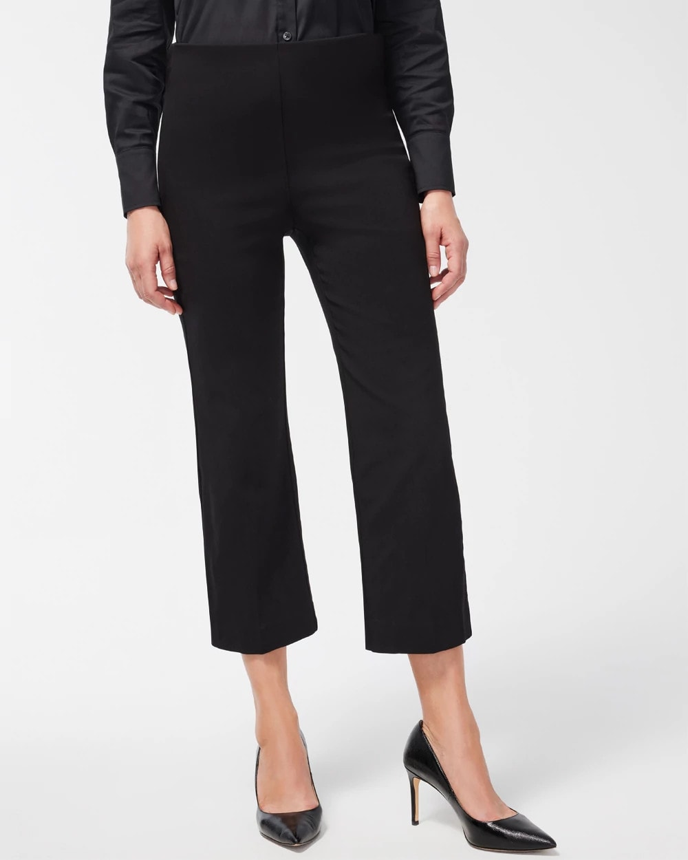 Chico's | Juliet Kick Flare Pants/ Black