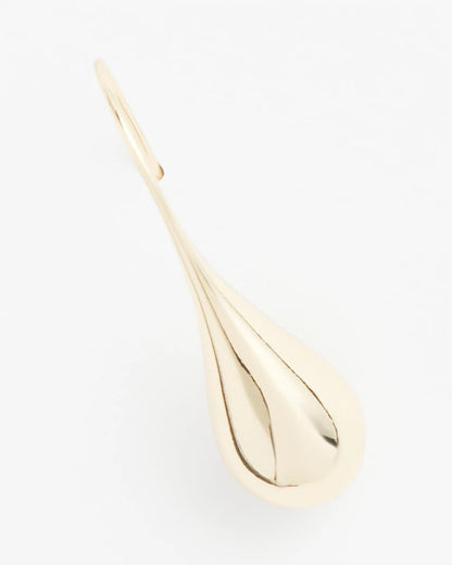 Chico's | No Droop™ Gold Tone Teardrop Threader Earrings/ Gold