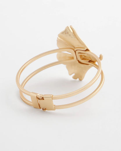 Chico's | Ginkgo Hinge Bracelet/ Gold