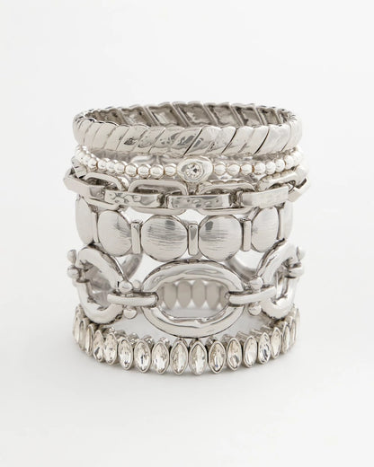 Chico's | Marquise Silver Stretch/ Silver