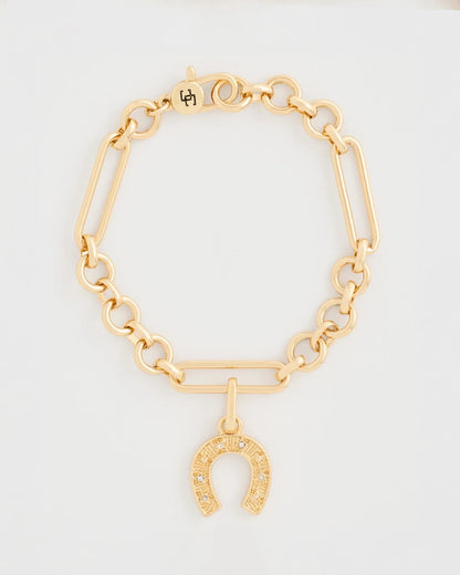 Chico's | Horseshoe Charm/ Gold