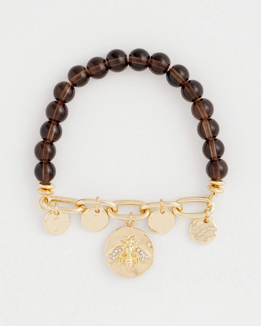 Chico's | Neutral Link Charm Bracelet/ Neutral