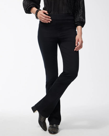 Chico's | Black Pull-on Bootcut Jeggings/ Black