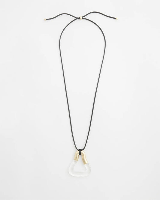 Chico's | Adjustable Lucite Pendant Necklace/ Lucite