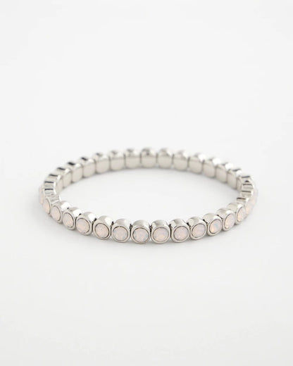 Chico's | Shiny Round Stretch Bracelet/ Iridescence