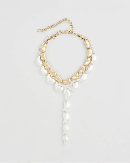 Chico's | Convertible Mixed-Metals Y-Necklace/ Mixed Metals