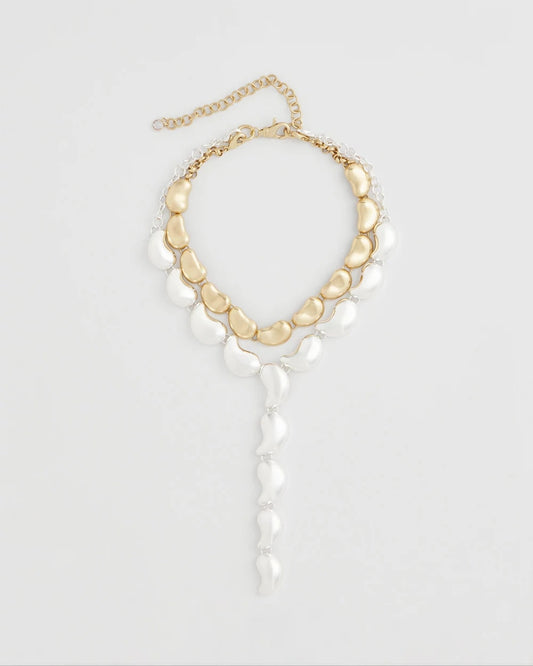 Chico's | Convertible Mixed-Metals Y-Necklace/ Mixed Metals