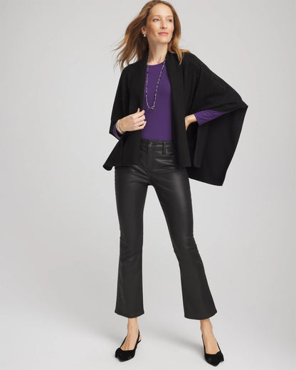 Chico's | Touch of Cool™ Layering Tee/ Purple Elixir