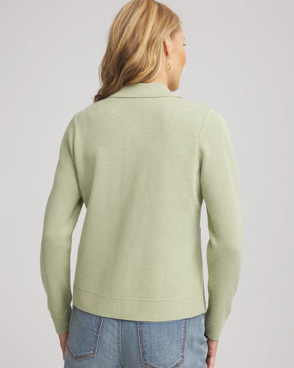 Chico's | Button-Front Cardigan Jacket/ Sage Meadow