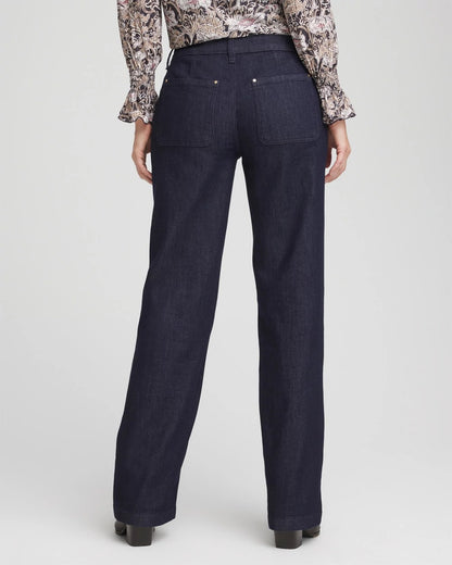 Chico's | High-Rise Trouser Jeans/ Cedar Rinse