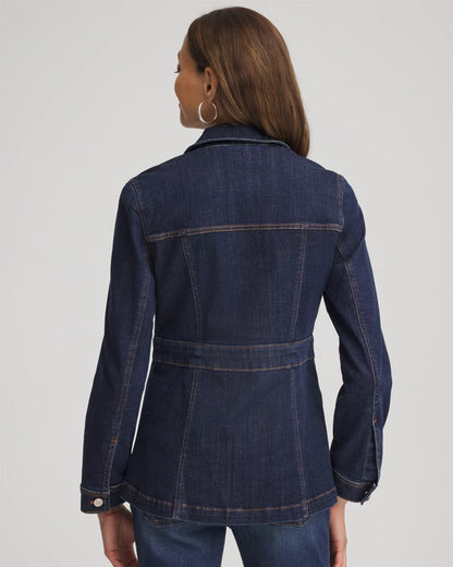 Chico's | Denim Field Jacket/ Morning Star Indigo