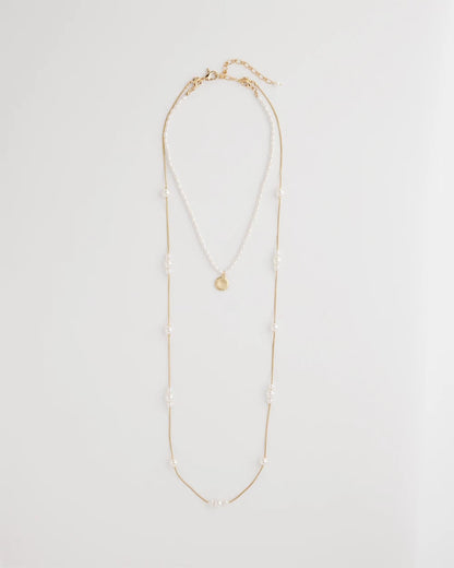 Chico's | Convertible Faux Pearl Necklace/ Pearl
