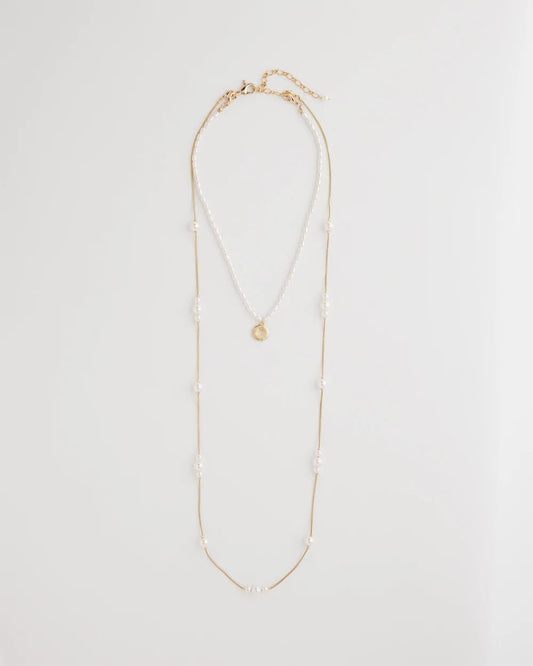 Chico's | Convertible Faux Pearl Necklace/ Pearl